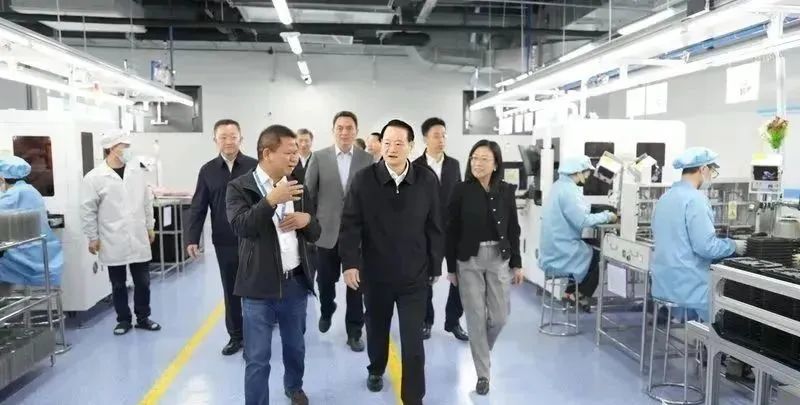 江西省省委书记易炼红一行莅临太古娱乐南昌第二制造中心调研指导